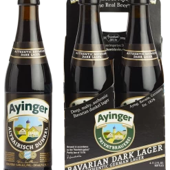 My Bottle Butler Import Ayinger Bavarian Dark Lager 4 Pack Bottle