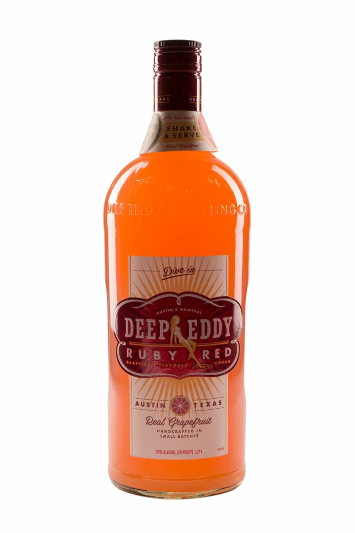 My Bottle Butler Deep Eddy Ruby Red Vodka 1.75 1 My Bottle Butler Deep Eddy Ruby Red Vodka 1.75