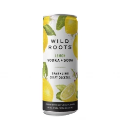 My Bottle Butler Wild Roots Lemon Vodka Soda 4pk Can Canned Cocktails