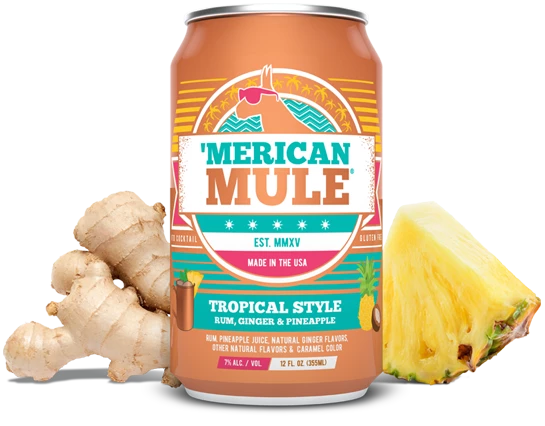 My Bottle Butler Canned Cocktails Merican Mule Tropical 4pk 1 My Bottle Butler Canned Cocktails Merican Mule Tropical 4pk