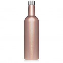 My Bottle Butler BruMate Winesulator Glitter Rose Gold ACCESSORIES