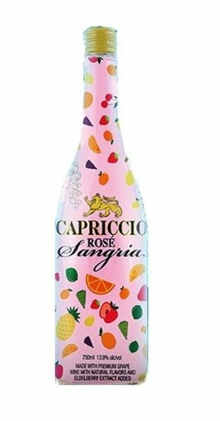 My Bottle Butler Moscato/Sweet Capriccio Rose Sangria 750 1 My Bottle Butler Moscato/Sweet Capriccio Rose Sangria 750