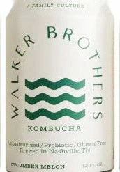 My Bottle Butler MIXERS Walker Brother's NA Cucumber Melon Kombucha Walker Brother's Ginger NA Kambucha 12oz Can