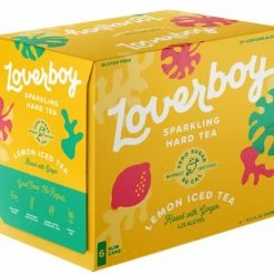 My Bottle Butler Loverboy Lemon Sparkling Hard Tea 6pk Seltzer