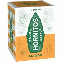 My Bottle Butler Hornitos Tequila Seltzer Mango 4pk