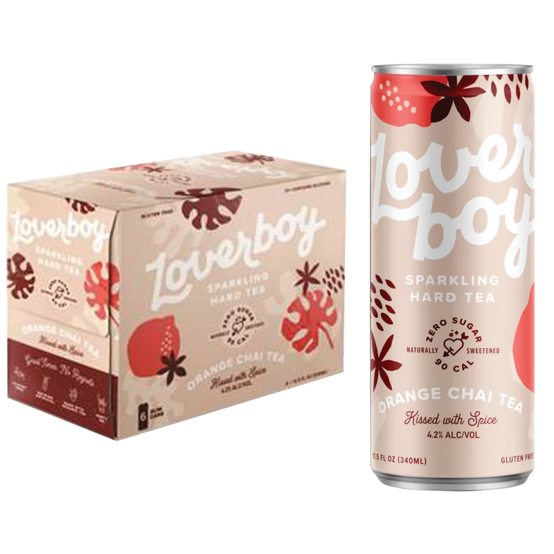 My Bottle Butler Loverboy Orange Chai Sparkling Hard Tea 6pk Canned Cocktails 1 My Bottle Butler Loverboy Orange Chai Sparkling Hard Tea 6pk Canned Cocktails