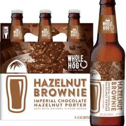 My Bottle Butler Whole Hog Hazelnut Brownie Stout 6 Pack Bottle
