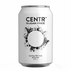 My Bottle Butler CENTR Sugar Free Sparkling CBD Water 12oz Can