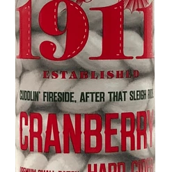 My Bottle Butler 1911 Cranberry Cider 4 Pack Can Single