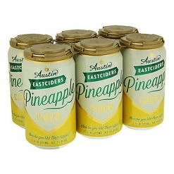 My Bottle Butler Austin Eastcider Pineapple Cider 6Pk