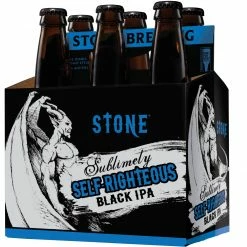 My Bottle Butler Stone Self Righteous Black IPA 6 Pack Local & Craft