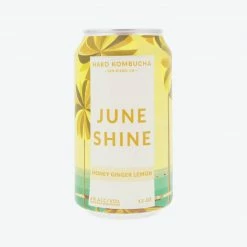 My Bottle Butler June Shine Hard Kombucha Honey Ginger Lemon 6 Pack Can