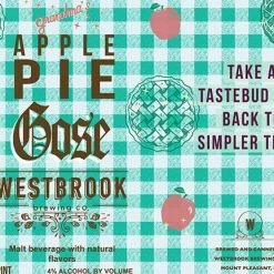 My Bottle Butler Westbrook Grandma's Apple Pie Gose 4 Pack Can