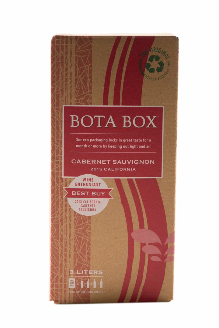 My Bottle Butler Boxed Wine Bota Box Cabernet Sauvignon 3L 1 My Bottle Butler Boxed Wine Bota Box Cabernet Sauvignon 3L