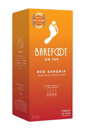 My Bottle Butler Barefoot Red Sangria 3L Box 1 My Bottle Butler Barefoot Red Sangria 3L Box