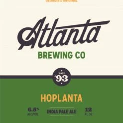 My Bottle Butler Atlanta Brewing Company Hoplanta IPA 6 Pack Can Local & Craft