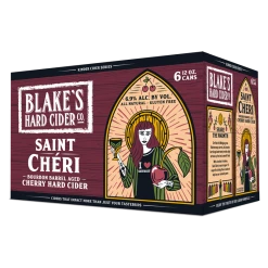 My Bottle Butler Blake's Hard Cider St. Cheri Bourbon Barrel Cherry 6 Pack Can