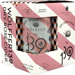 My Bottle Butler Wolffer Dry Rose Cider 4Pk Can