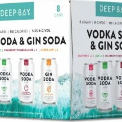My Bottle Butler Deep Bay Variety 8pk Canned Cocktails