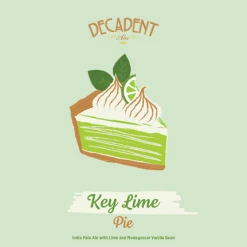 My Bottle Butler Decadent Ales Key Lime Pie IPA 4 Pack Can