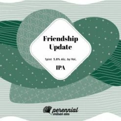 My Bottle Butler Perennial Friendship Update IPA 4 Pack Can