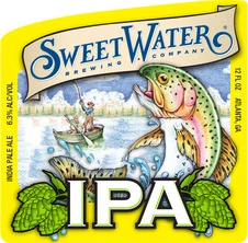 My Bottle Butler Sweetwater IPA 6 Pack Can Local & Craft