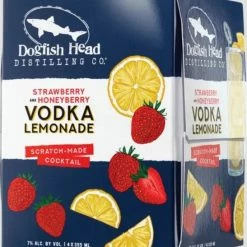 My Bottle Butler Canned Cocktails Dogfish Head Vodka Lemonade 4pk