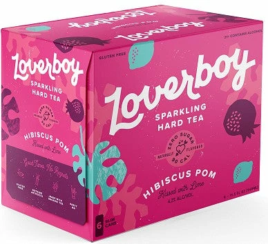 My Bottle Butler Loverboy Hibiscus Pom Sparkling Hard Tea 6pk 1 My Bottle Butler Loverboy Hibiscus Pom Sparkling Hard Tea 6pk