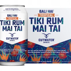 My Bottle Butler Canned Cocktails Cutwater Mai Tai 4 Pack
