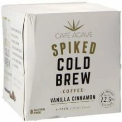 My Bottle Butler Spiked Cold Brew, Vanilla Cinnamon 4pk Canned Cocktails