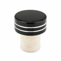 My Bottle Butler ACCESSORIES TRUE BRAND BOTTLE STOPPER BLACK