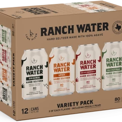 My Bottle Butler Ready To Drink Ranch Water Variety 12 Pack