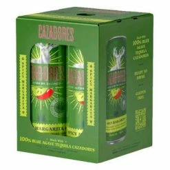 My Bottle Butler Cazadores Spicy Margarita 4pk Canned Cocktails