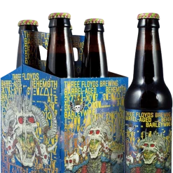 My Bottle Butler 3 Floyds Barrel Aged Behemoth Barley Wine 4 Pack Bottle Local & Craft