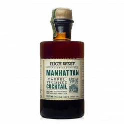 My Bottle Butler Whiskey/Bourbon High West Manhattan Barrel Finished Cocktail