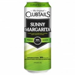My Bottle Butler Ready To Drink Clubtails Sunny Margarita 16oz Can