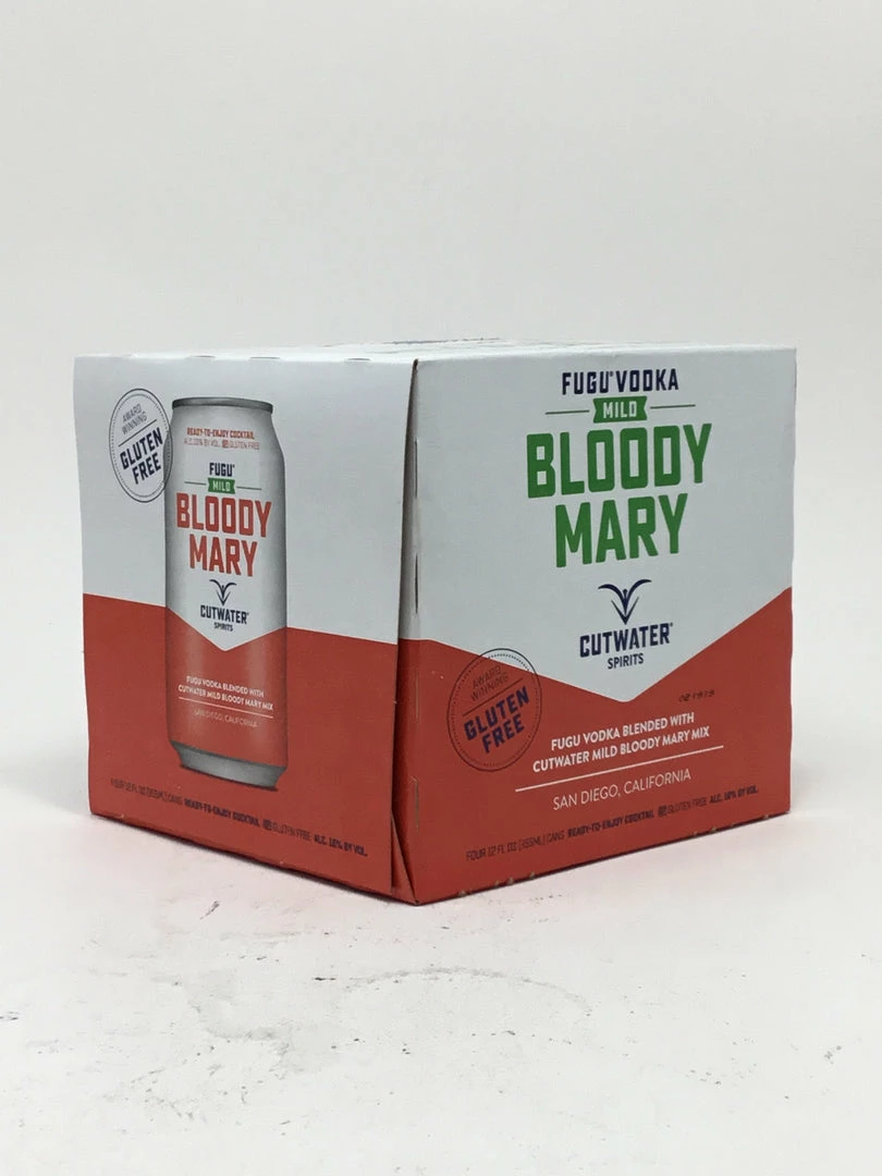 My Bottle Butler Cutwater Mild Bloody Mary 4 Pack Canned Cocktails 1 My Bottle Butler Cutwater Mild Bloody Mary 4 Pack Canned Cocktails