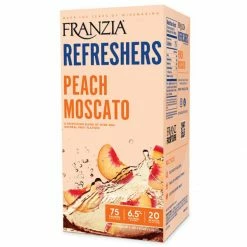 My Bottle Butler Franzia Refreshers Peach Moscato 3L Boxed Wine