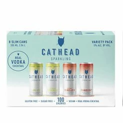 My Bottle Butler Canned Cocktails Cathead Sparkling Variety 8pk Can