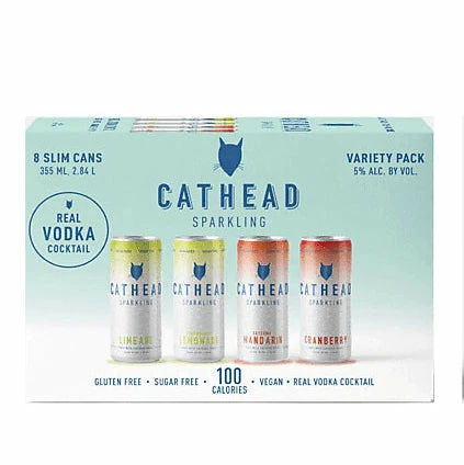 My Bottle Butler Canned Cocktails Cathead Sparkling Variety 8pk Can 1 My Bottle Butler Canned Cocktails Cathead Sparkling Variety 8pk Can