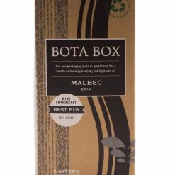 My Bottle Butler Boxed Wine Bota Box Malbec 3L