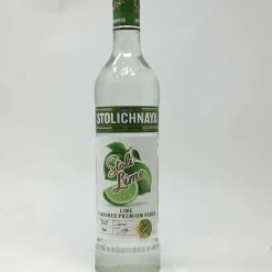 My Bottle Butler Stoli Lime Vodka 750