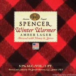My Bottle Butler Spencer Winter Warmer Amber Lager 4 Pack Can Local & Craft