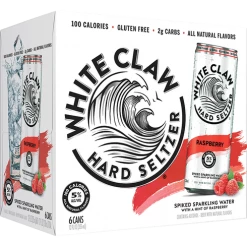 My Bottle Butler White Claw Raspberry 6Pk Seltzer