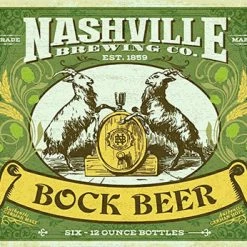 My Bottle Butler Nashville Brewing Bock Beer 6 BTL Local & Craft