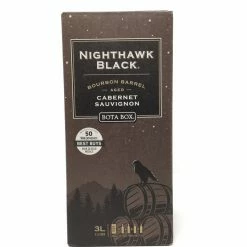 My Bottle Butler Boxed Wine Bota Box Nighthawk Black Bourbon Barrel Cabernet Sauvignon 3L