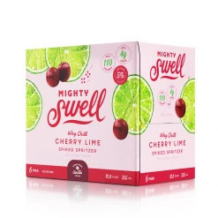 My Bottle Butler Mighty Swell Cherry Lime Seltzer 6Pk