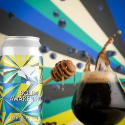 My Bottle Butler Local & Craft Bearded Iris Bold Awakening Imperial Stout 4 Pack Can