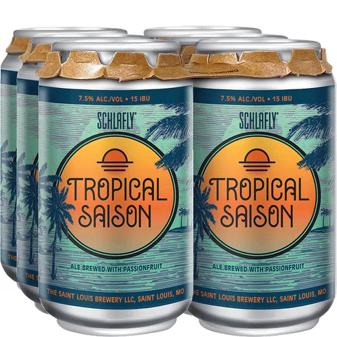 My Bottle Butler Schlafly Tropical Saison 6 Pack Can Local & Craft 1 My Bottle Butler Schlafly Tropical Saison 6 Pack Can Local & Craft