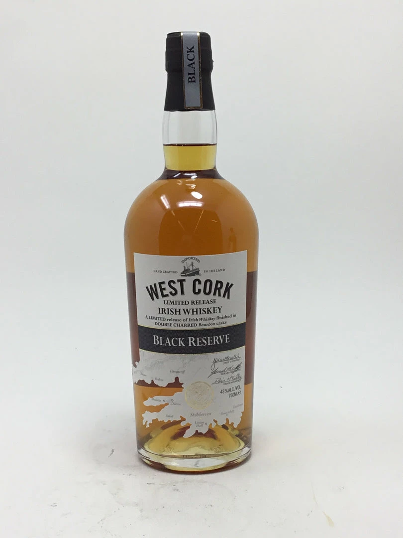My Bottle Butler West Cork Black Reserve Irish Whiskey 750 1 My Bottle Butler West Cork Black Reserve Irish Whiskey 750